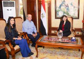 سها جندي تستقبل رئيس الهيئة...