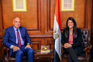 وزيرا الرى والتعاون الدولي يناقشان...