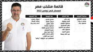 ٢٤ لاعب في قائمة منتخب...