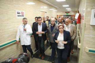 وزير الصحة يتفقد مستشفى إهناسيا...