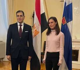 سفير مصر في هلسنكي يلتقي...