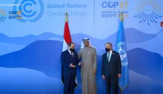 الرئيس السيسي وجوتيريش يستقبلان رئيس...