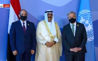 الرئيس السيسى وجوتيريش يستقبلان ولى...