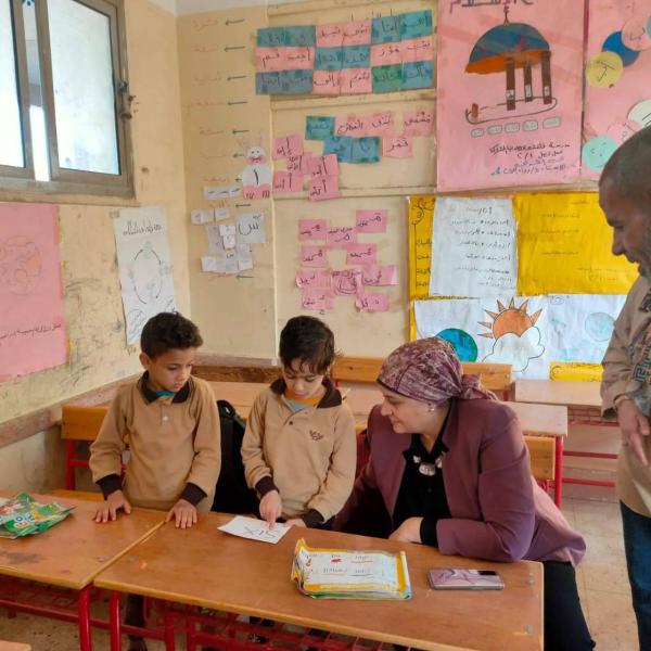 مدير تعليم القليوبية....في جولة تفقدية لزيارة مدارس قها التعليمية؛؛؛
