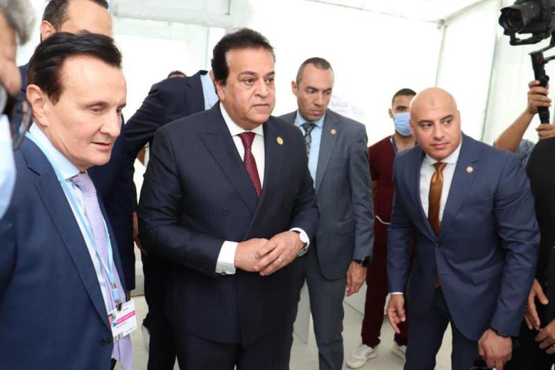 وزير الصحة يفتتح المستشفى الميداني بمدينة شرم الشيخ ضمن خطة التأمين الطبي لمؤتمر المناخ (COP27)