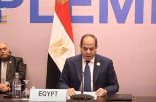 السيسي يعلن مبادرة ”المنتدى العالمى...