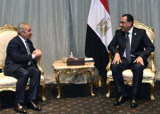 رئيس الوزراء يلتقي نظيره الفلسطيني...
