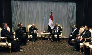 مدبولى يلتقى رئيس وزراء الفاتيكان