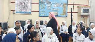 مدير تعليم القليوبية....في زيارة تفقدية...