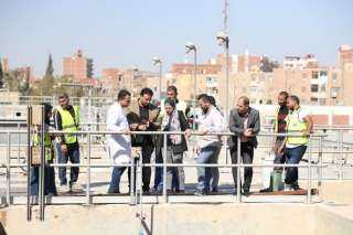 رئيس مياه بني سويف تتفقد...
