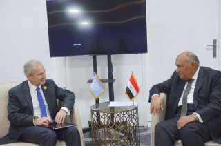 وزير الخارجية رئيس مؤتمر COP27...