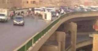 إصابة 8 أشخاص فى حادث...