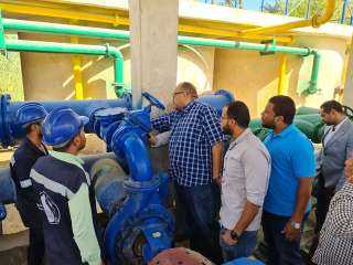 مياه سوهاج تبدأ اعمال مراجعة...