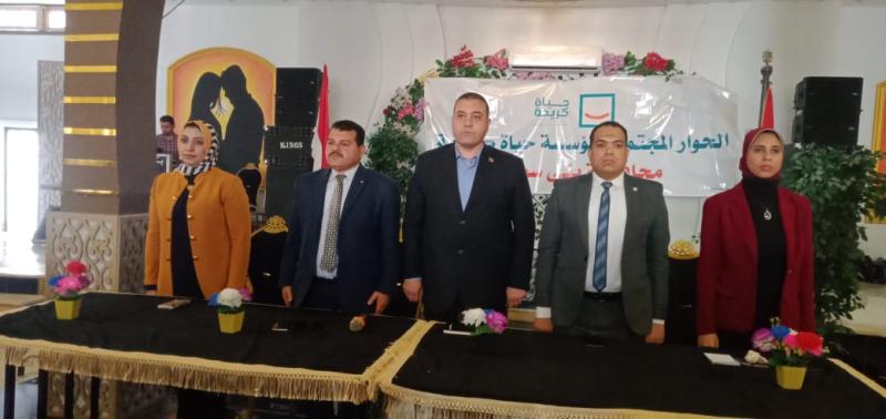 بدء جلسات الحوار المجتمعي استعداداً  للمرحلة الثانية من المباردة الرئاسية ” حياة كريمة”  بقرى مركز الفشن