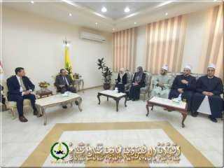 محافظ شمال سيناء يستقبل أعضاء...