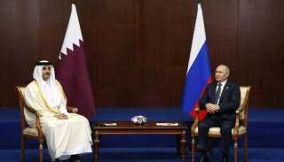بوتين يهنئ أمير قطر بافتتاح...