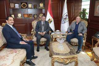 محافظ بنى سويف يستقبل رئيس...