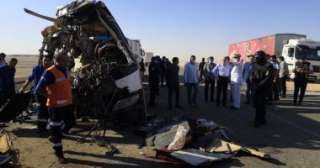 إصابة 4 أشخاص فى حادث...