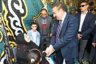 محافظ المنوفية يلتقي بـ (120)...