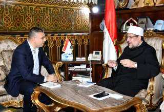 وزير الأوقاف يستقبل رئيس اتحاد...