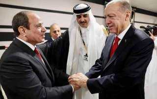 أردوغان: بناء العلاقات مع مصر...