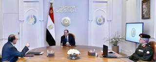 الرئيس السيسي يتابع الموقف التنفيذي...