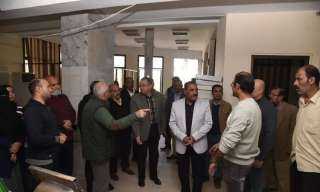 محافظ مطروح يتابع مركز التحكم...
