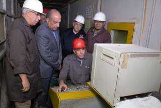 وزير قطاع الأعمال العام يتفقد...