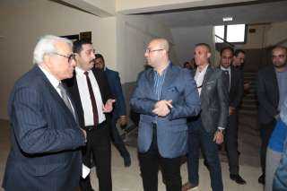 محافظ بني سويف يتفقد مشروع...
