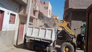 رفع 300 طن مخلفات خلال...