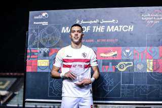 إمام عاشور رجل مباراة الزمالك...