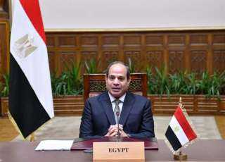 الرئيس السيسى يلتقى نظيره الصينى...