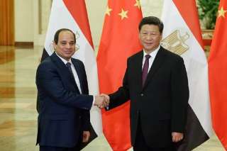 الرئيس الصينى يهنئ السيسي على...