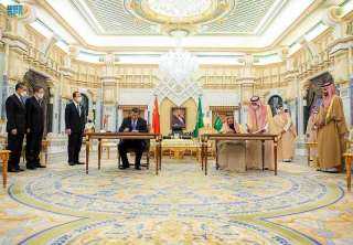 خادم الحرمين الشريفين والرئيس الصينى...