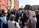 رئيس الوزراء يتفقد منطقة مساكن...