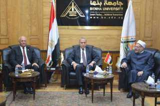 مفتى الديار المصرية ومحافظ القليوبية...