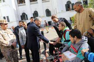 محافظ المنيا يشهد الاحتفال باليوم...