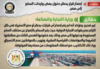الحكومة تنفى إصدار قرار بحظر...