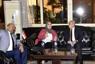 وزيرة التضامن ومحافظ الأقصر يشهدان...