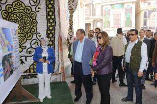 وزير التنمية المحلية ومحافظ دمياط...