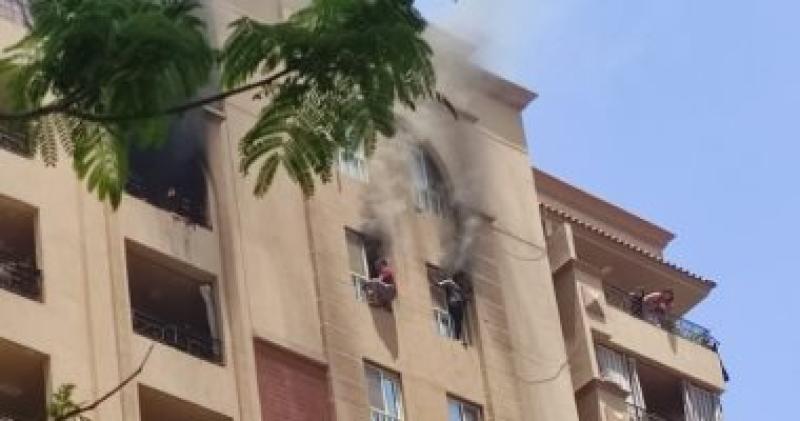 السيطرة على حريق شقة سكنية فى منطقة الوراق