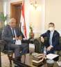 وزير قطاع الأعمال يستقبل السفير...