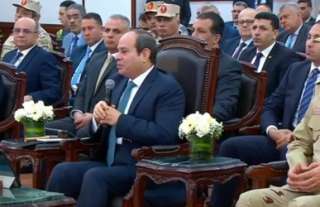السيسي: ربنا وفقنا ننفذ التزام...