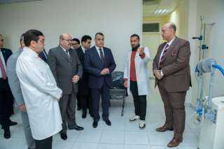 وزير الإنتاج الحربى يتفقد المركز...