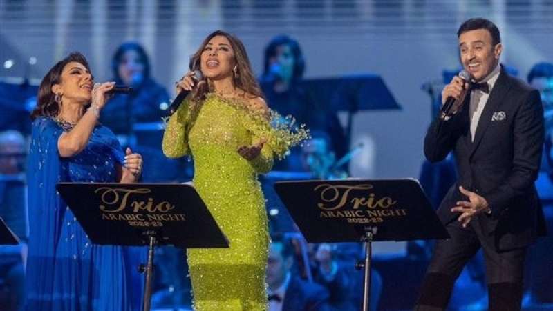 نجوى كرم من حفل تريو نايت