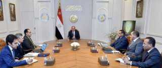 السيسي يوجه بتكامل إنتاج مراكب...