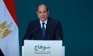 السيسي: أتوجه بتحية تقدير واعتزاز...