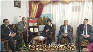 محافظ شمال سيناء والقيادات التنفيذية...