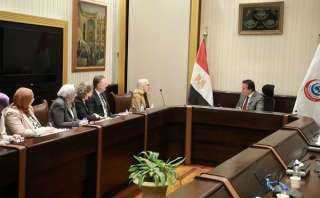 وزير الصحة يستقبل مدير الوكالة...