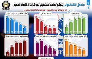 بالإنفوجراف.. صندوق النقد الدولي يتوقع...